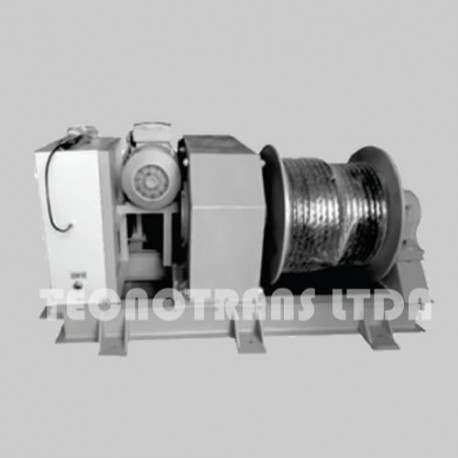 Malacate de Carga 100kg tiro directo 20t